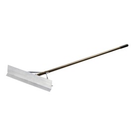 Standard Golf Magnum Lute - 36'' Reversible Flat Head Rake | Used for Golf Courses, Ball Fields, Asphalt Work Landscaping & More | 66'' Straight Handle with T Connection for Added Stability