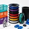 250g PLA Filament 1.75mm, 3D Printer Filament Bundle for Beginners,