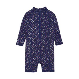 CareTec Girls' Swim Suit L/S-Girls, Golden Cream