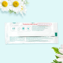 Etenpo Travel Feminine Hygiene Wipes,100 Pack Feminine Wipes Individually Wrapped,pH-Balanced,Chamomile Extract,Portable,Larger Hygiene Wipes For Women To Give Friends Homeless People