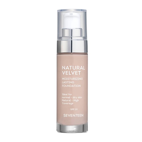 SEVENTEEN NATURAL VELVET LONGLASTING MATTE FOUNDATION No5