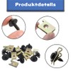 60 Pieces Stainless Steel Sheet Nuts, 30 Sets Screw Nut