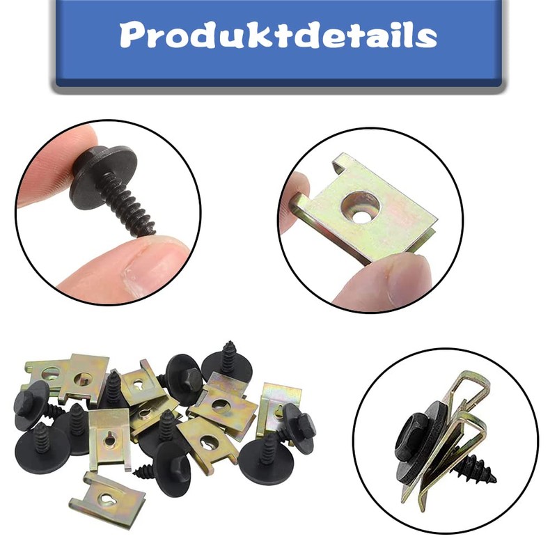 60 Pieces Stainless Steel Sheet Nuts, 30 Sets Screw Nut