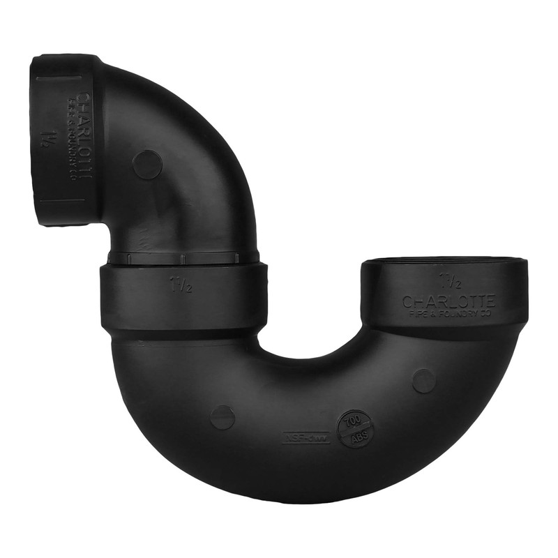 CHARLOTTE PIPE 1 1/2 DWV P-Trap W/Solvent Weld Joint DWV