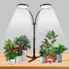YEOLEH Grow Light for Indoor Desk Plants, 4.7’’ LED Dual