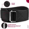 EVO Fitness Weight Lifting Belt AUTO LOCK 6.5” Neoprene Padded