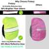 Frelaxy Hi-Visibility Backpack Rain Cover with Reflective Strip 100% Waterproof