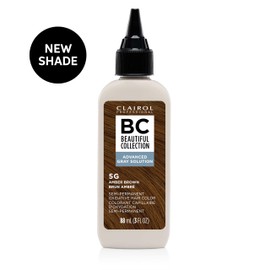 Clairol Professional Beautiful Collection Advanced Gray Solutions, 5G Amber Brown, 3 oz.