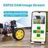 LAFVIN Camera Robot Car Kit for ESP32, WiFi Real-Time Video