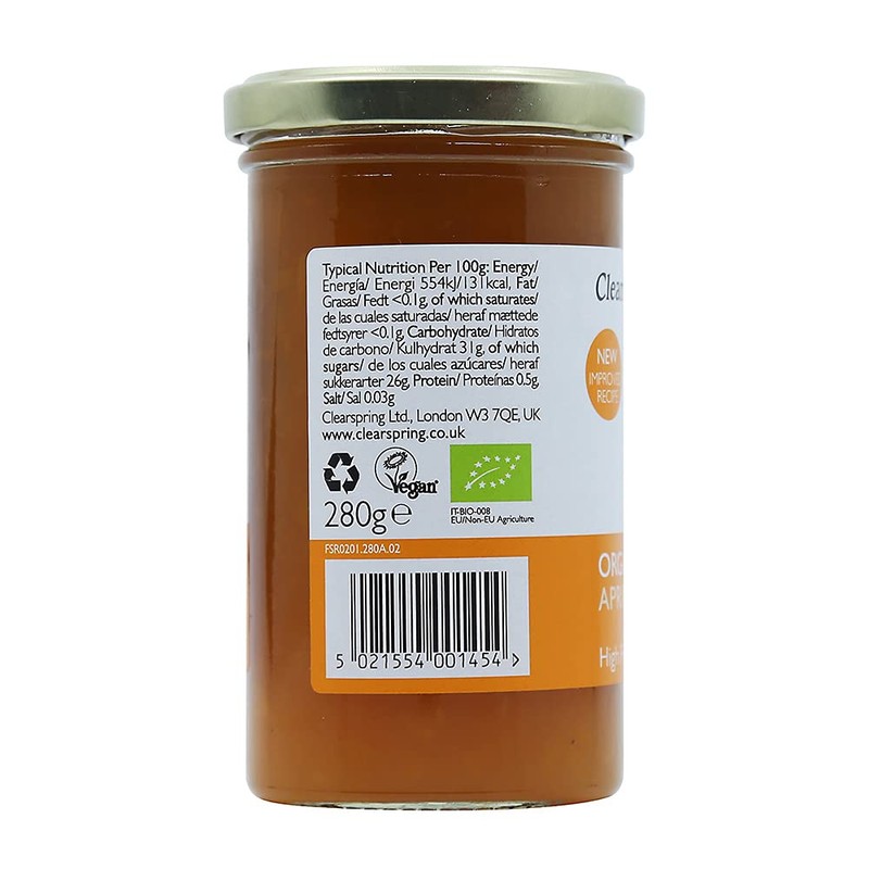 Clearspring Organic Fruit Spread - Apricot