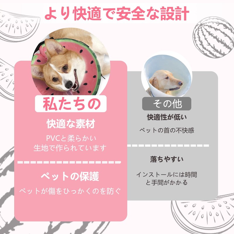 Elizabeth Collar, For Dogs and Cats, Float Type, Pet Collar,