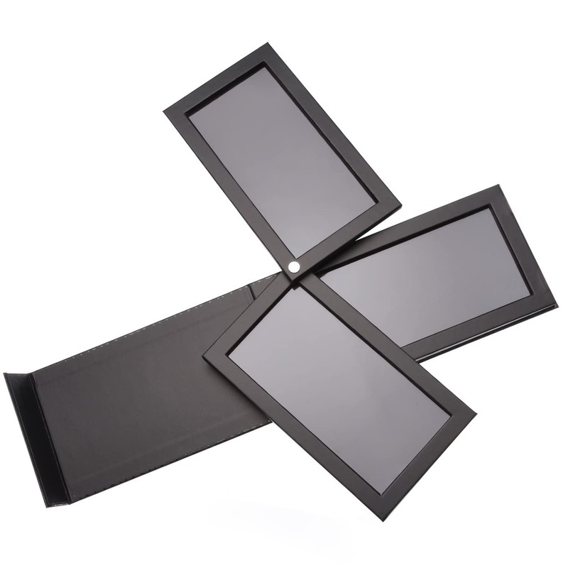Allwon 3-Layer Rotation Magnetic Palette 3 in1 Empty Makeup Palette