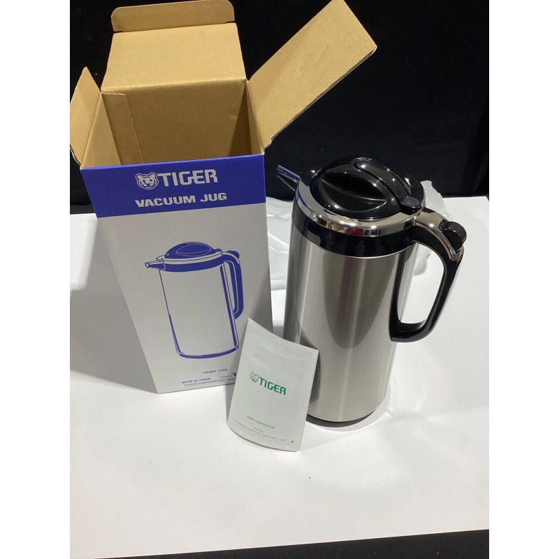 Tiger 64oz. Vaccum Flask. Insulated Stainless Steel. 1.9L