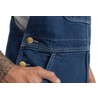 Carhartt Men's Loose Fit Denim Bib Overall, Darkstone, 38 x