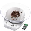 Báscula Digital Cocina con Temporizador, Bascula para Cafe 0.1g/2kg