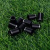 lasuroa 10pcs 370 Golf Tapered Ferrules, Black Golf Club Shaft