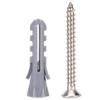 Stainless Steel Single Rod Towel Rack Round Base Bathroom Bedroom
