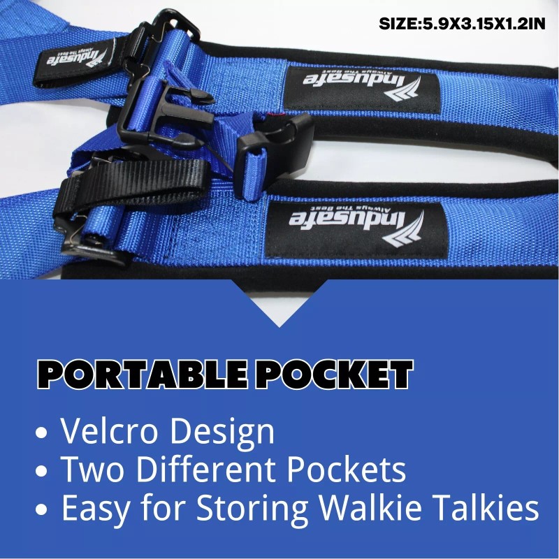 Indusafe 4 Point Seat Safety Belt Harness for Go Kart