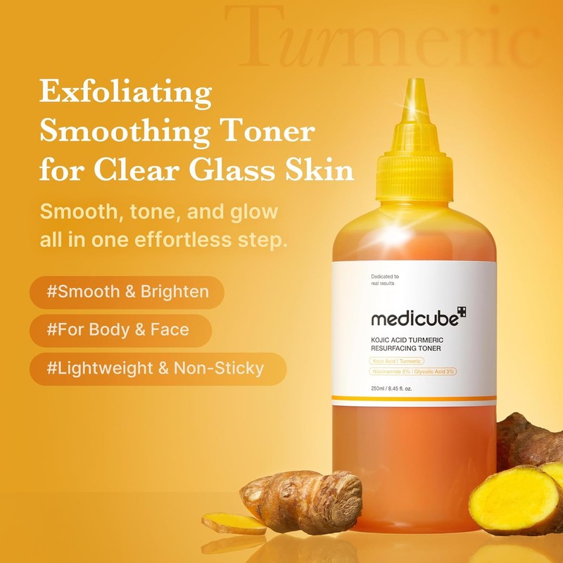 MEDICUBE [MEDICUBE]Kojic Acid Turmeric Resurfacing Toner 200ml