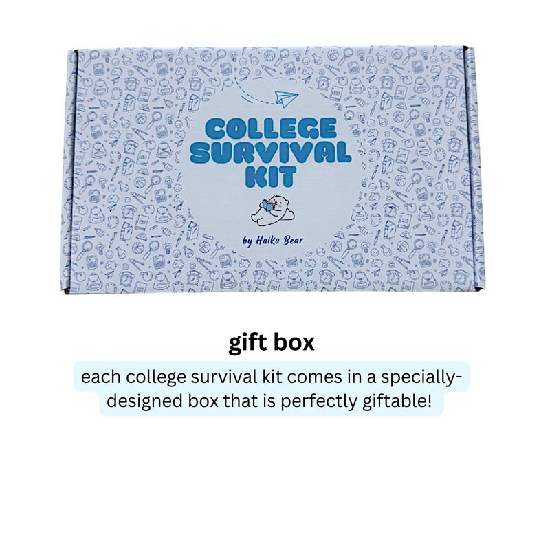 Generic College Survival Kit School Care Package Emergency First Aid