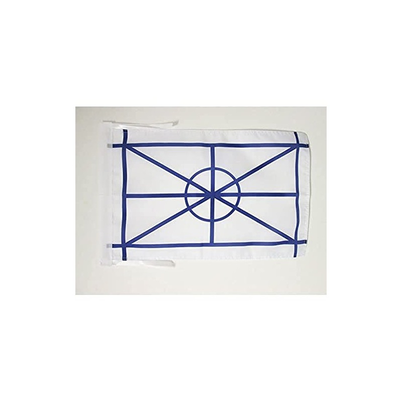 AZ FLAG AROMANIANS FLAG 18'' x 12'' cords - MACEDO-ROMANIANS
