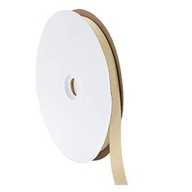 Berwick Offray 5/8" Grosgrain Ribbon, Natural Brown, 100 Yards