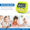 Digital Kitchen Timer Magnetic Backing Stand, Timers for Baking, Kitchen,