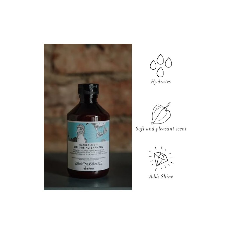 Davines Well-Being Shampoo, 8.45 fl. oz.