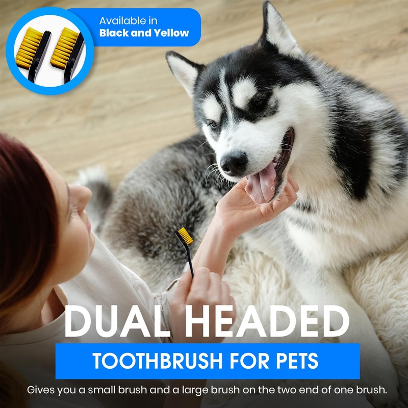 Dog Toothbrush New 8-Pack, Pet Cat Toothbrush, Small Dog Cat