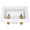 EFIELD Premium Washing Machine (Laundry) Outlet Box with Center Drain,