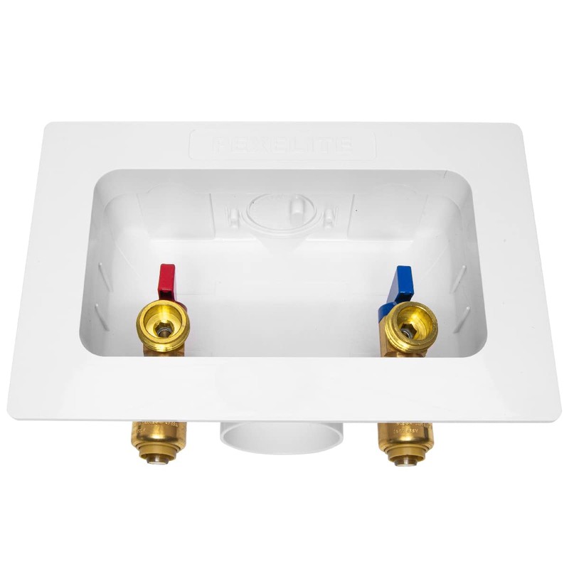 EFIELD Premium Washing Machine (Laundry) Outlet Box with Center Drain,