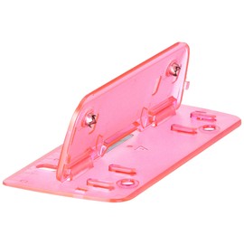 Wedo 67809 2-Hole Pocket Puncher, Made of Plastic, For Filing, 8 cm Punch Holes, With 12 cm Scale