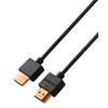 Meliconi 497014 2 m HDMI Ultrathin Cable - Black