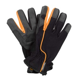 Fiskars 1003478 Gardening Gloves Size 8-S Black / Orange, Garden, 8
