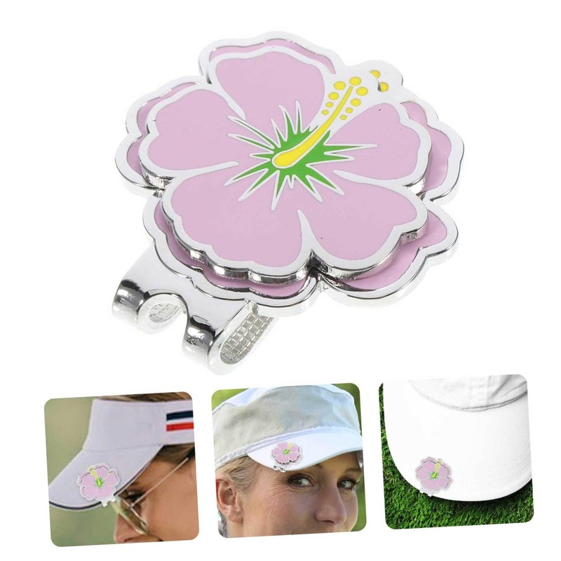 WOONEKY Golf Hat Clip Marker Decorative Portable Golf Marker for