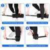 Adjustable Ankle Weights for Women Men Kids 1/2/3/4/5/6/8/10/12/20 LBS 1