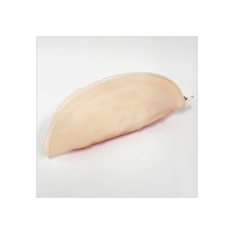 Dumpling Pouch, Dumpling Pouch, Pen Case, cream color