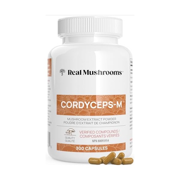 Real Mushrooms Real Mushrooms Cordyceps Capsules - Organic Militaris Extract