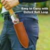Berry&Bird Hori Hori Garden Knife with Leather Sheath, Premium Gardening