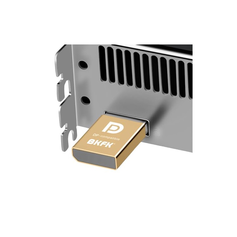 BKFK dp Dummy Plug - Display to hdmi Adapter, Luna