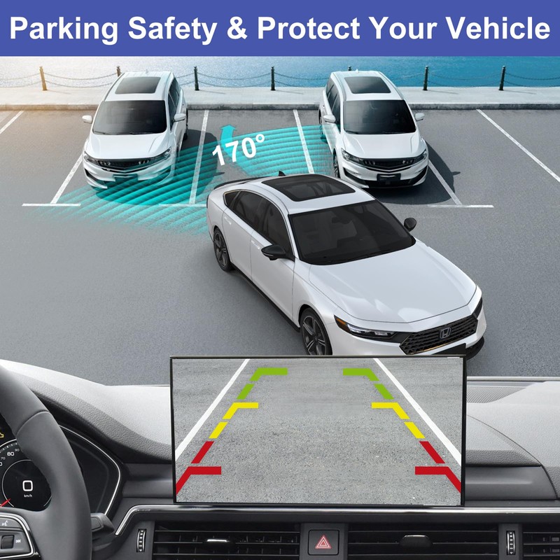 Rear View Backup Camera Compatible with Honda Accord 2014-2017 Reverse