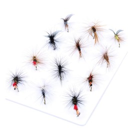ANCLLO Pack of 12 Top Rated Dry/Nymph/Streamer Fly Fishing Fly Trout Fly Assortment