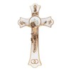 Holy Mass Wall Crucifix Wedding Rings Religious Cross for Marriage