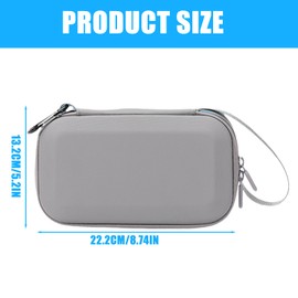 Calenxy Osmo Mobile 7P Case, Portable Storage Bag for DJI OM7P & OM7, Hard Carry Case Case, Compact Carry Bag for DJI Osmo Mobile 7/OM 7P Accessories