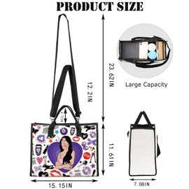 JNIAP Singer Inspired Crossbody Bag Album Fans Gifts Singer Shoulder Bag Singer Merchandise (red stop Tote)