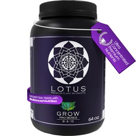 Grow Pro Series - Hydroponic Plant Nutrients and Fertilizer, Water Soluble Plant Food - Massive Roots, Made for Coco Coir, Hydro, & Soil, Enhances Flowering & Fruiting, Indoor & Outdoor Grows 64oz