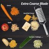 Vovoly 4-Pcs Pro Set Zester Grater Set, Cheese Grater with