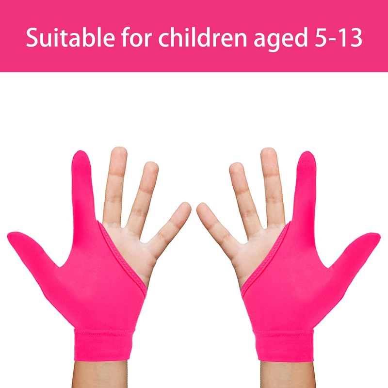 4 Pcs Thumb Sucking Guard Gloves for Kids Ages 5-13