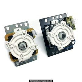 Original OTTO Octagonal Restrictor Gate Square Restrictor Half Square Restrictor for Sanwa JLF Joystick Fight Stick (BFY Half Square)