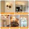 LFLAMPON E12 Bulb Dimmable 12 Watt Light Bulbs, 120W 150W